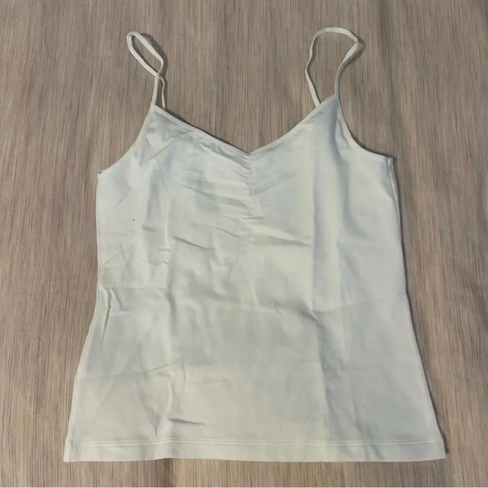 Y2K PINK Victoria’s Secret White Cami Top